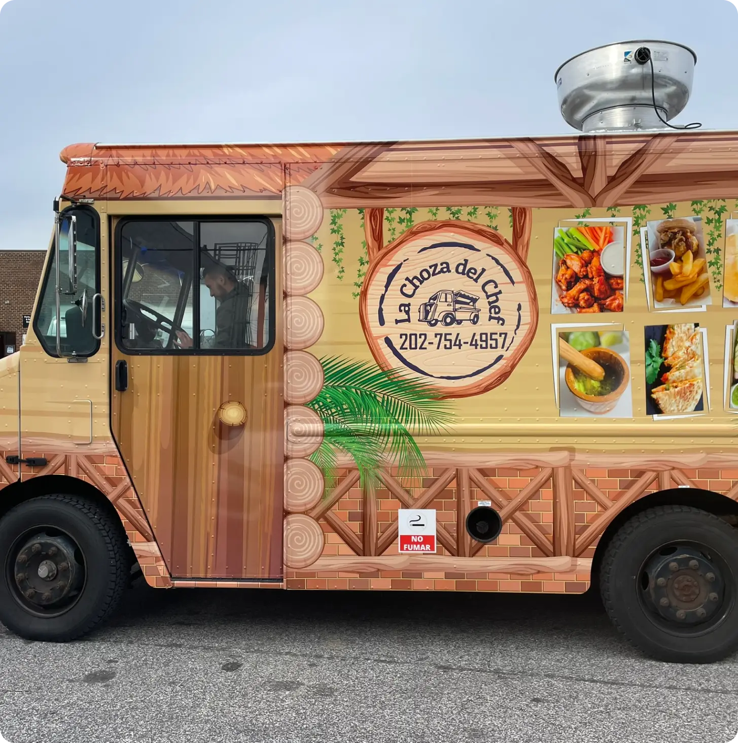 Food Truck Wrap in Maryland - Choza del Chef